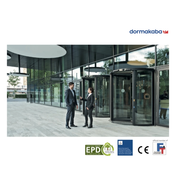 DORMAKABA RDR 自動旋轉門／電動旋轉門 Automatic Revolving Door