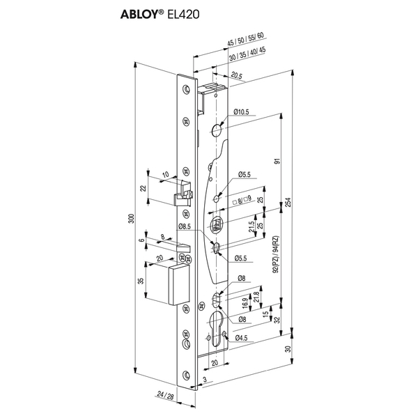 ASSA ABLOY EL420 電鎖 Electric Lock-美德亞有限公司
