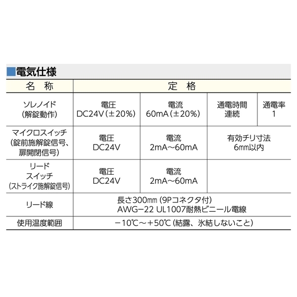 MIWA ASZ 陰極電鎖 Electric Strike Lock-美德亞有限公司
