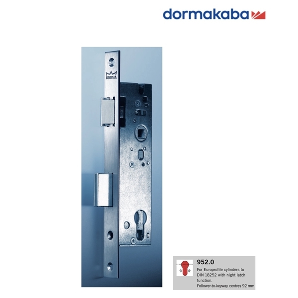 DORMAKABA 952 窄型水平鎖 Narrow Stile Sash Lock