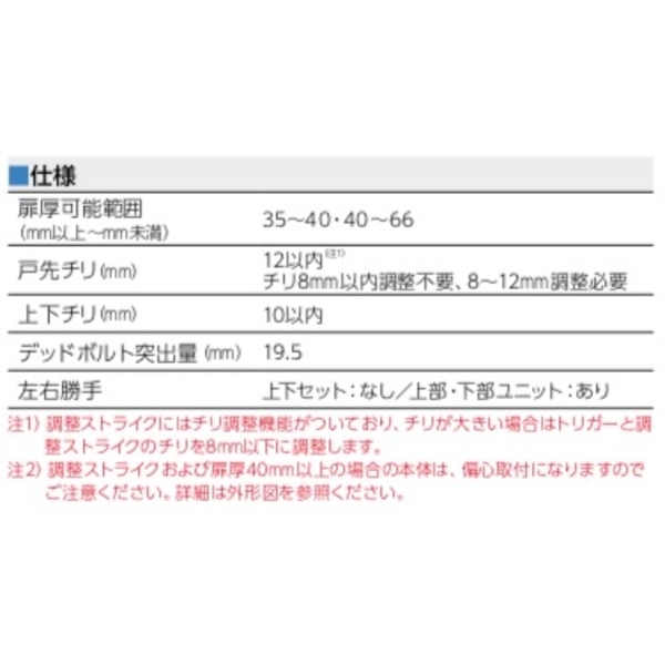 MIWA AFB02 自動天地栓 Automatic Flush Bolts-美德亞有限公司