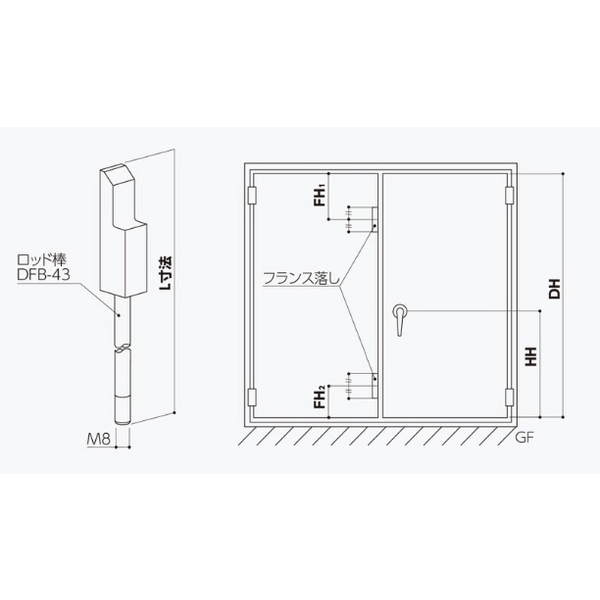 SHIBUTANI V55GG 隔音氣密門鎖 Sound-Proof Door Lock-美德亞有限公司