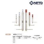 NITTO L型隱藏式自動回歸鉸鏈-中心型  Concealed Auto Hinge-美德亞有限公司