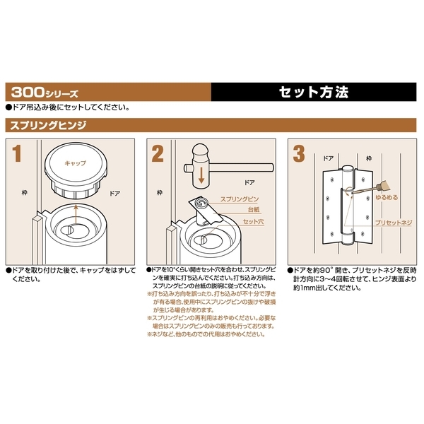 NITTO 113S, 133S, 311S 自動回歸鉸鏈 Auto Hinge-美德亞有限公司