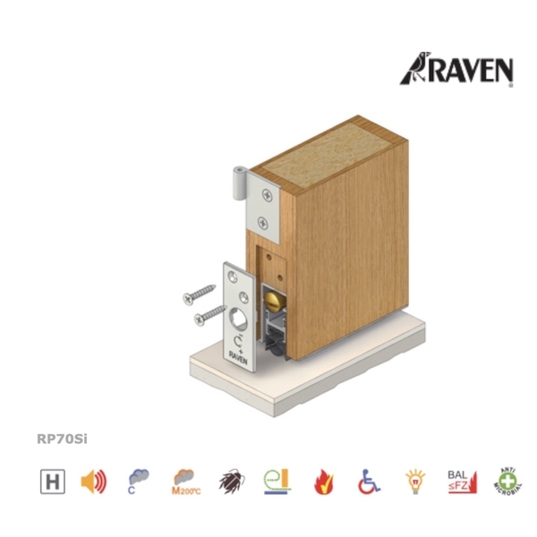 RAVEN RP70SI 下降壓條 Smoke Sealing System