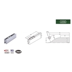 ASTER PT-20A 玻璃門用上夾具／上包角 Top Patch-美德亞有限公司