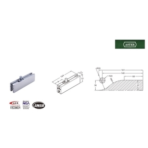 ASTER PT-30 玻璃門用字型夾具 Overpanel Patch-美德亞有限公司