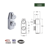 ASTER PD30 一字型圓棒包角 Patch For Pivot Door-美德亞有限公司