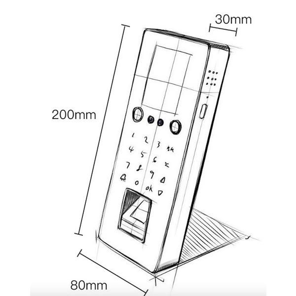 ASTER MJ-580 人臉辨識系統門禁識別機 Face Security Access System-美德亞有限公司