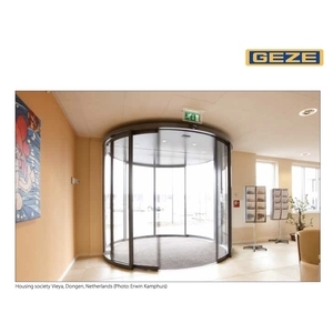 GEZE Slimdrive SC 圓弧形自動門機 Curved Sliding Door-美德亞有限公司