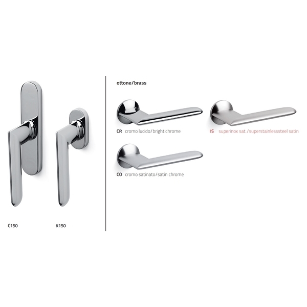 OLIVARI Alexandra 進口水平把手 Door Handle-美德亞有限公司