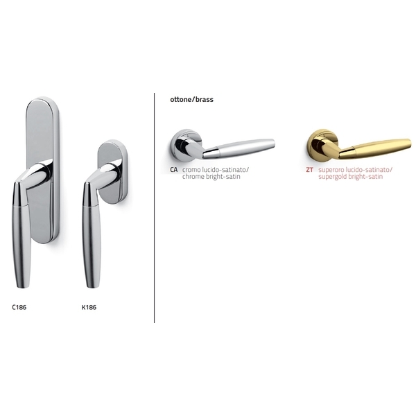 OLIVARI Sector 進口水平把手 Door Handle-美德亞有限公司
