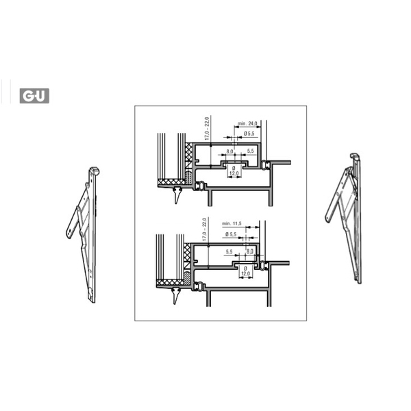 G-U 窗五金及配件 Hardware For Aluminium Windows-美德亞有限公司