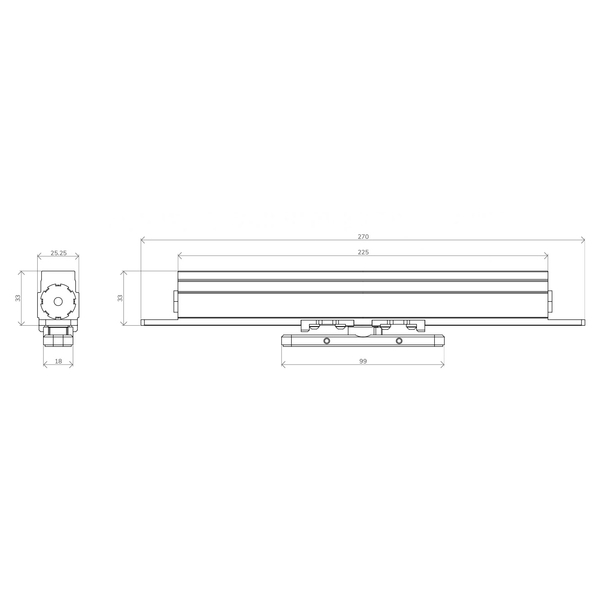 PORTA PIVOT SP-150 150KG級 360度上下自動回歸鉸鏈 Stealthoivot-美德亞有限公司