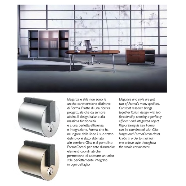 Meroni Forma 球形門鎖 Circular Door Lock-美德亞有限公司