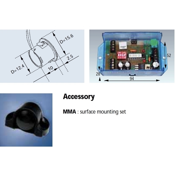 BEA MICROCELL 安全防夾光線 Infrared Beams For Automatic Doors-美德亞有限公司