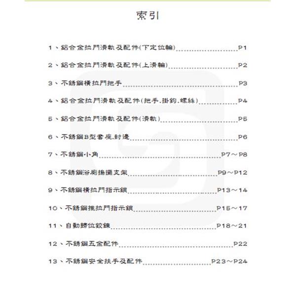 目錄索引