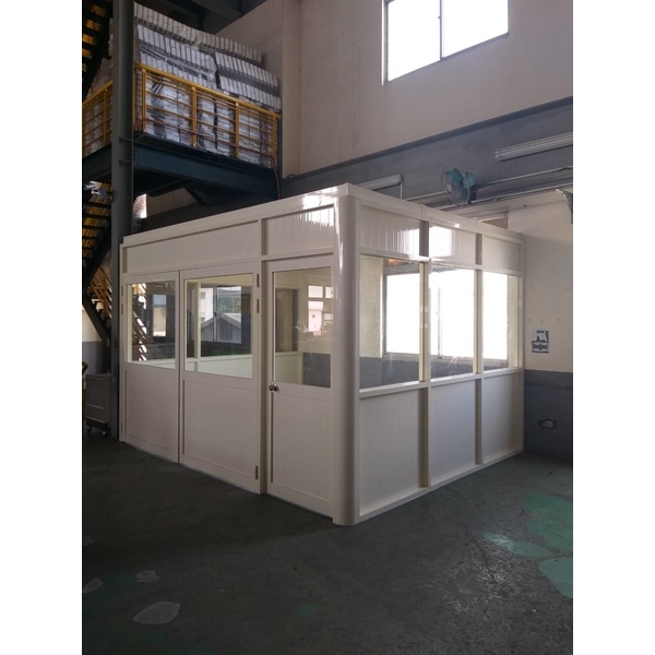楊梅-宏電科技工廠-1000型鋁隔間-正全鋁門窗行