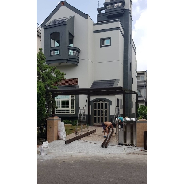 庭院規劃-施工中-瀚昇企業社