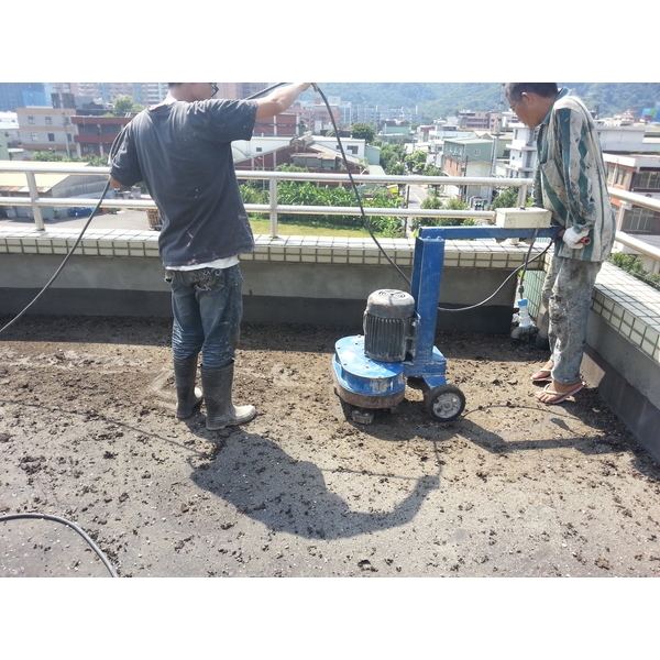 屋頂防水素地整理-永效防水工程行
