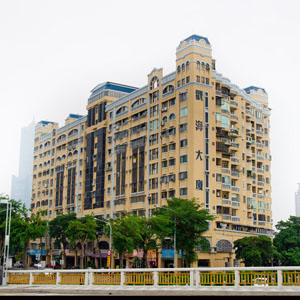 觀海大廈拉皮後-雨成興業有限公司