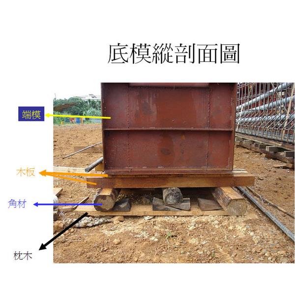 底模剖面圖