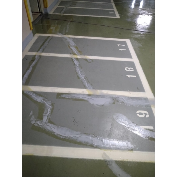 地下室停車場epoxy樹脂地坪整修