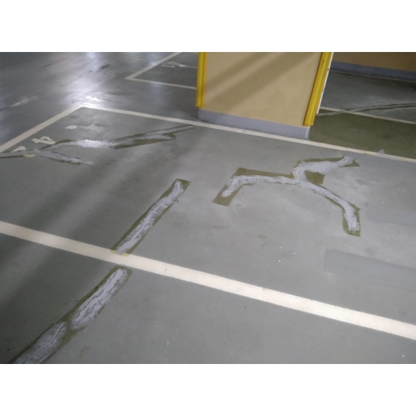 地下室停車場epoxy樹脂地坪整修-傑士企業有限公司
