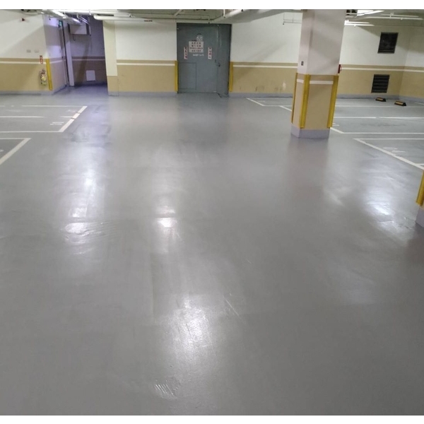 地下室停車場epoxy樹脂地坪整修