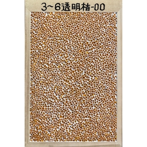 天然抿石材料 透明橘-大地瓦企業有限公司