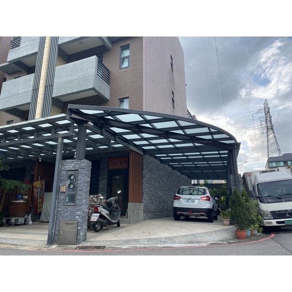 九州R系列專用-H型鋁合金採光罩-富立鋁門窗行