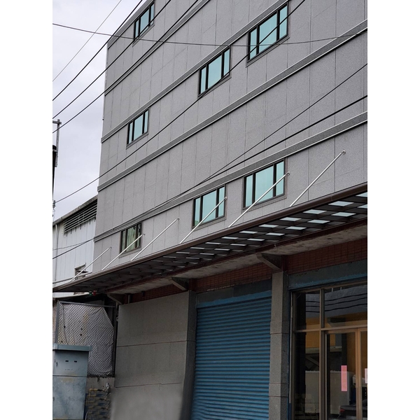 九州R系列專用-H型鋁合金採光罩-富立鋁門窗行