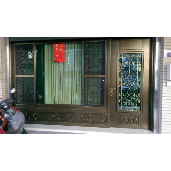 鍛造藝術落地門窗