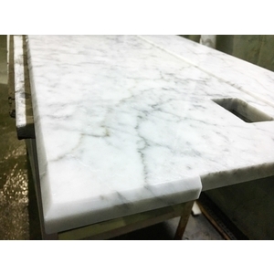 平板側邊加工卡拉拉白-新東大理石股份有限公司