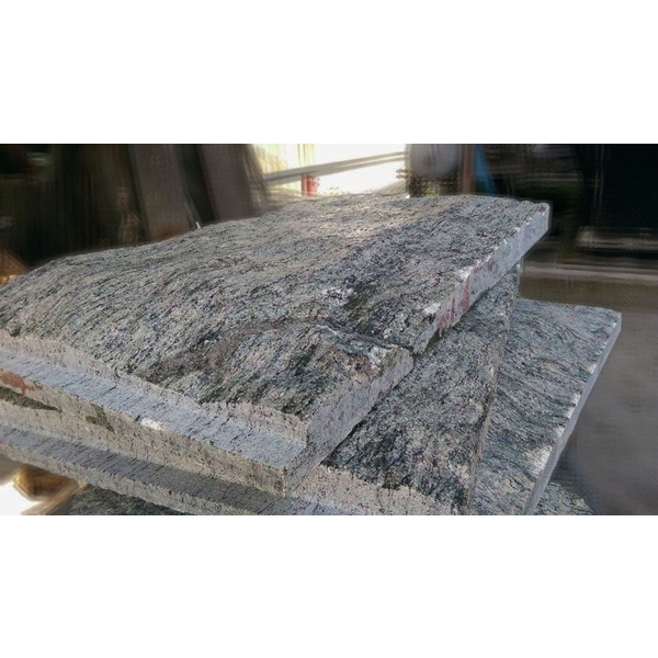 石材面處理-自然面橄欖綠