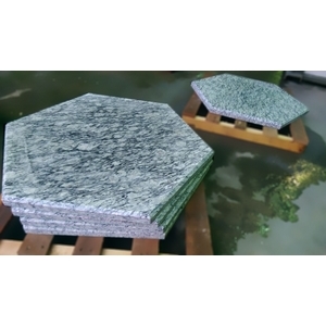 客製特殊形狀 浪白花-新東大理石股份有限公司