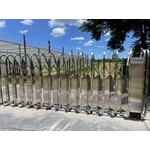 咏達-高度172公分斜背半密式-電動伸縮門