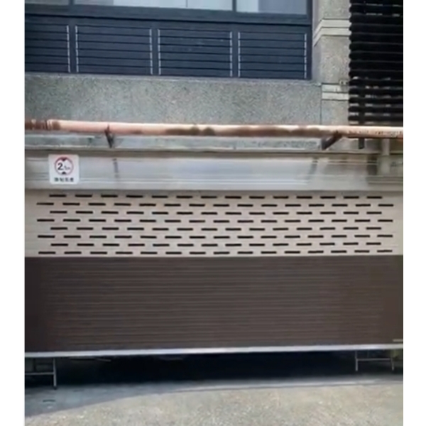 基隆市七堵國小-鋁合金快速捲門工程-萬誠企業有限公司