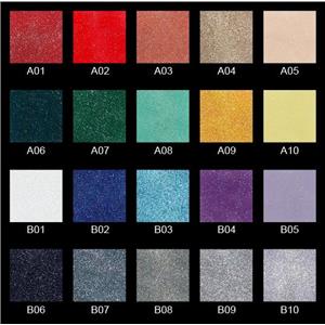 金蔥系列噴漆色卡(黑底)-巧新玻璃明鏡有限公司