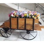 南方松木作花車 - 雅格綠化有限公司