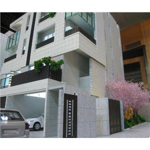 獨棟新建模型-傑伶建築模型