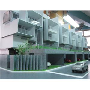 透天別墅模型-傑伶建築模型