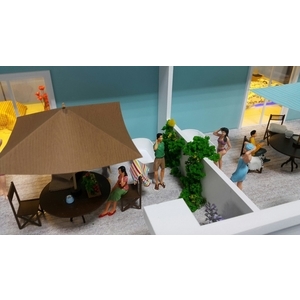 產品模型-墾丁民宿-傑伶建築模型