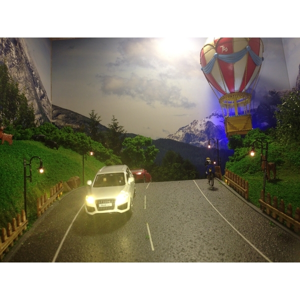 公路1-傑伶建築模型