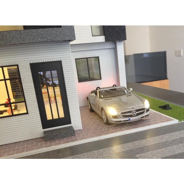 洋房模型-傑伶建築模型
