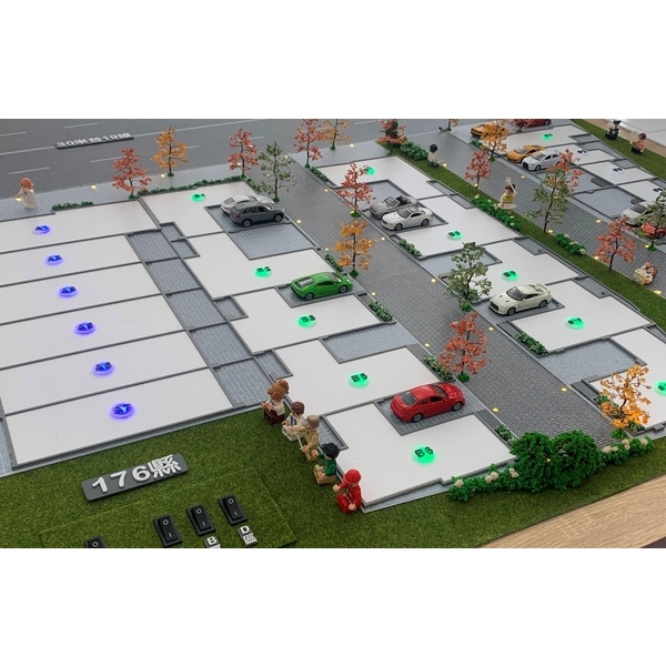 大型停車廠模型 大型停車廠模型