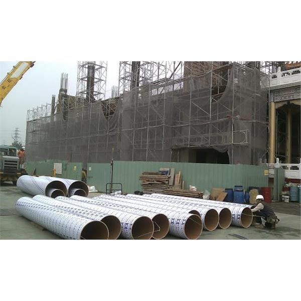 營建專用圓柱型纖維紙模板 增建工程-桂築企業有限公司