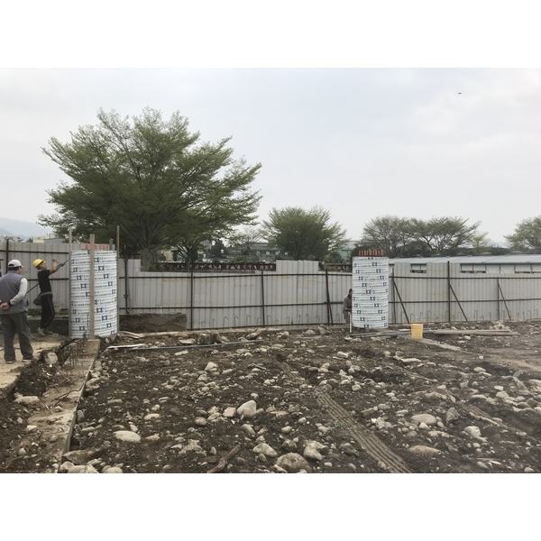營建專用圓柱型纖維紙模板 新建工程-桂築企業有限公司