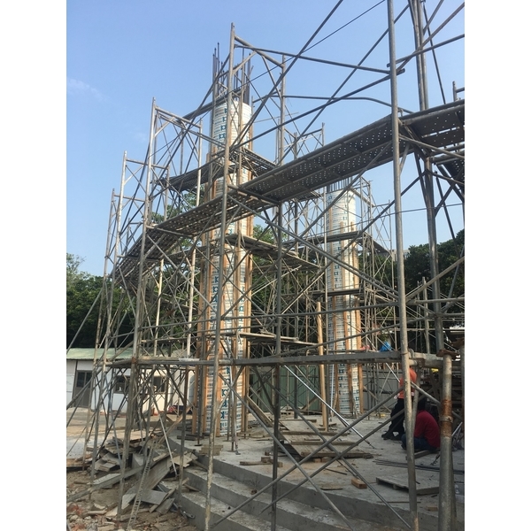 營建專用圓柱型纖維紙模板 新建工程-桂築企業有限公司