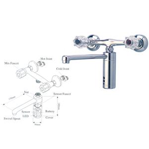 壁式自動水龍頭-多亮企業有限公司